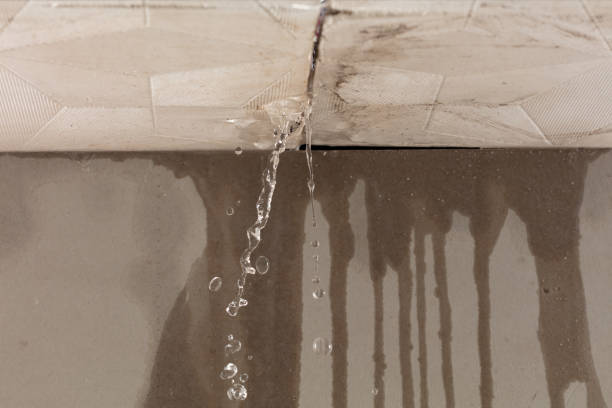 Professional Sewage Cleanup technician working in Lincoln, TX